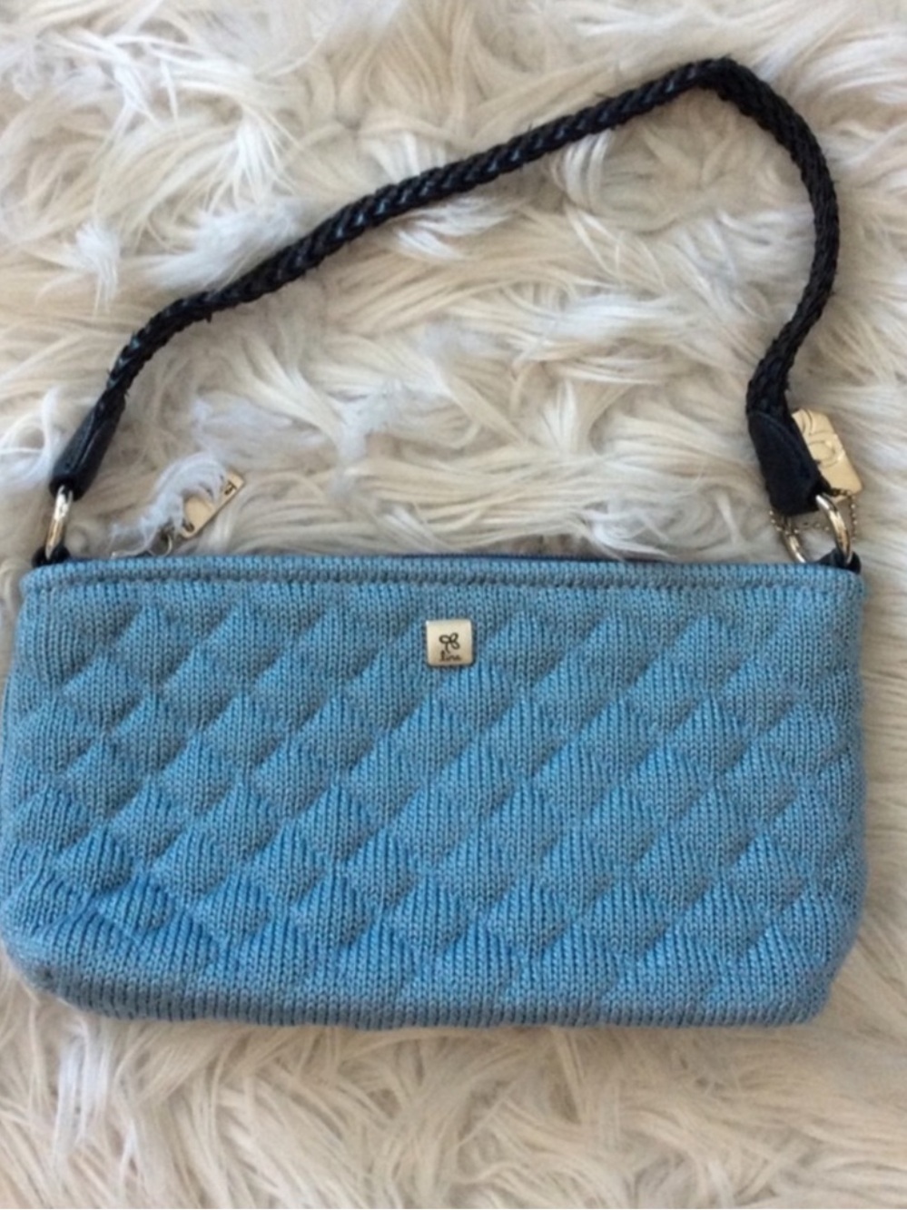 Lina Crochet Knit Mini Bag